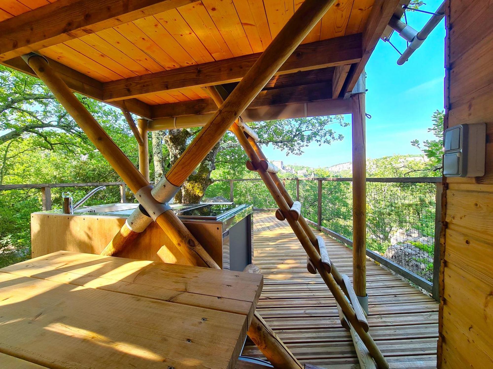 Cabanes Lodges Le Serviere Балазюк Экстерьер фото